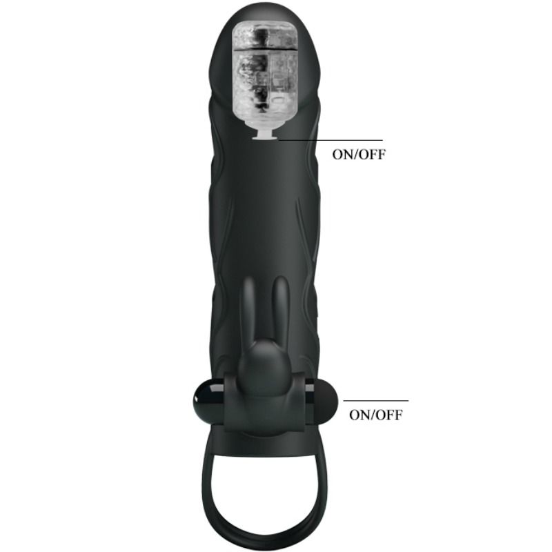 PRETTY LOVE - SILICONE COVER WITH VIBRATION 14 CM 2.0 - My naughty haven #