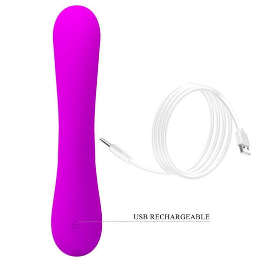 PRETTY LOVE - SINCERE SILICONE CLITORAL VIBRATOR AND SUCKER PURPLE - My naughty haven #