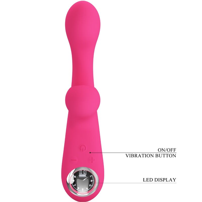 PRETTY LOVE - SKYLAR PINK STIMULATOR VIBRATOR - My naughty haven #