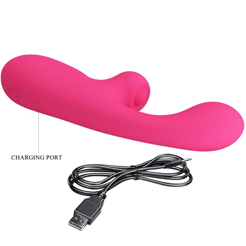 PRETTY LOVE - SKYLAR PINK STIMULATOR VIBRATOR - My naughty haven #