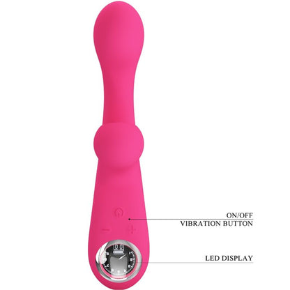 PRETTY LOVE - SKYLAR PINK STIMULATOR VIBRATOR - My naughty haven #