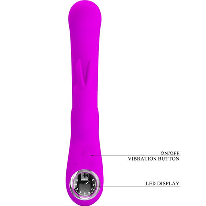 PRETTY LOVE - SKYLAR PURPLE STIMULATOR VIBRATOR - My naughty haven #