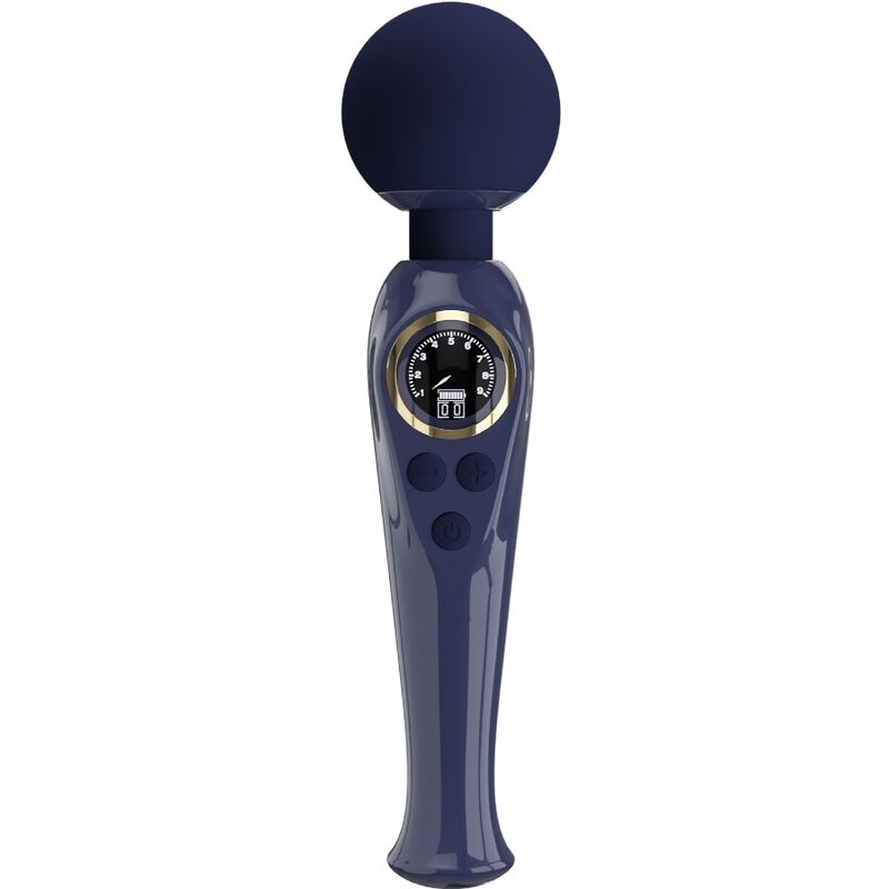 PRETTY LOVE - SKYLER VIBRATOR WAND BLUE - My naughty haven #