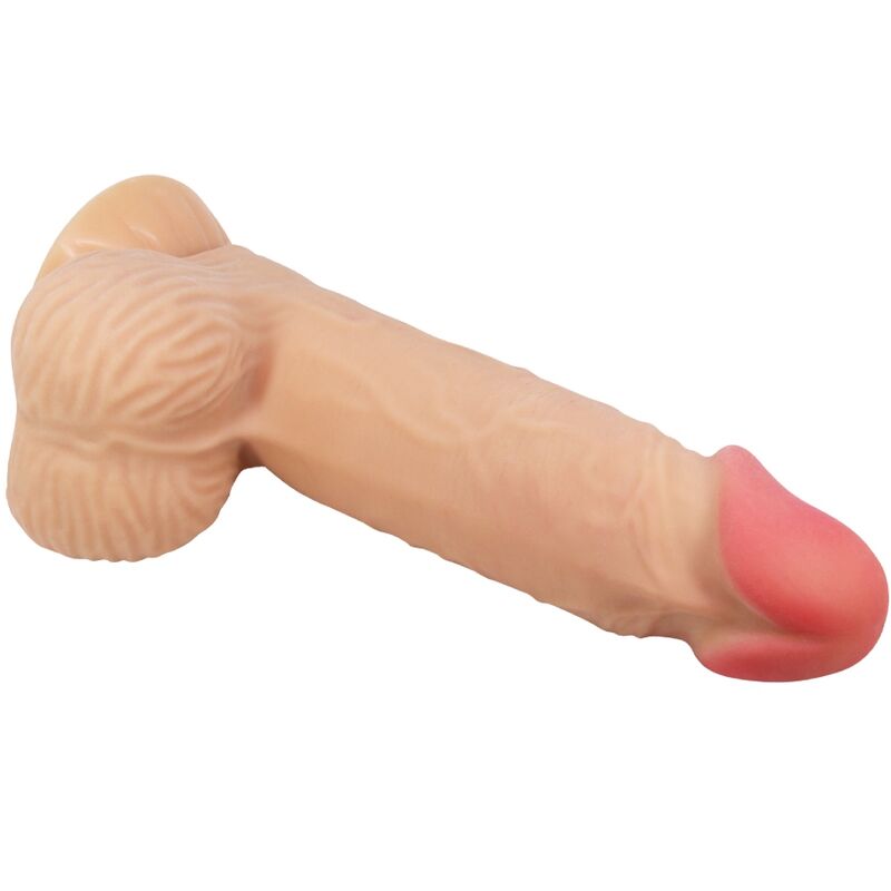 PRETTY LOVE - SLIDING SKIN SERIES REALISTIC DILDO WITH SLIDING SKIN SUCTION CUP 20.6 CM - My naughty haven #