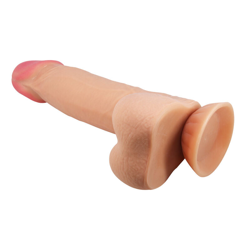 PRETTY LOVE - SLIDING SKIN SERIES REALISTIC DILDO WITH SLIDING SKIN SUCTION CUP 21.8 CM - My naughty haven #