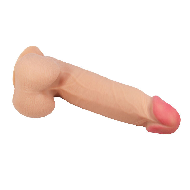 PRETTY LOVE - SLIDING SKIN SERIES REALISTIC DILDO WITH SLIDING SKIN SUCTION CUP 21.8 CM - My naughty haven #