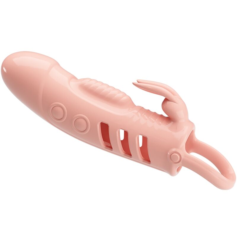 PRETTY LOVE - SLOANE NATURAL RABBIT PENIS SHEATH - My naughty haven #