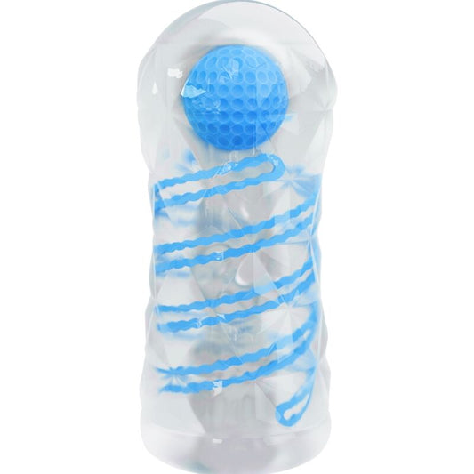 PRETTY LOVE - SMALL MASTURBATOR WITH BLUE SPIRALS - My naughty haven #