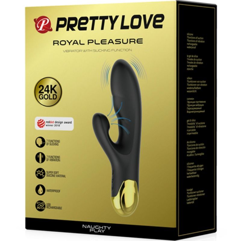 PRETTY LOVE - SMART NAUGHTY PLAY VIBRATION AND SUCTION - My naughty haven #