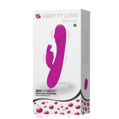 PRETTY LOVE - SMART VIBRATOR WITH RABBIT 30 HUNTER MODES - My naughty haven #