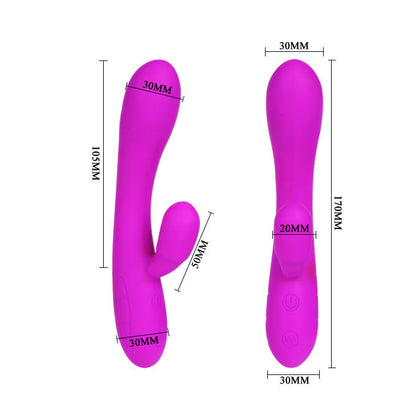 PRETTY LOVE - SMART VICTOR VIBRATOR WITH CLITORIS STIMULATOR - My naughty haven #