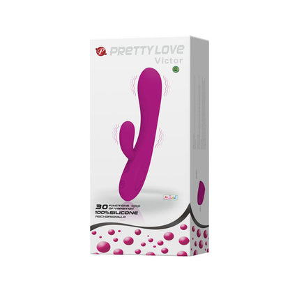PRETTY LOVE - SMART VICTOR VIBRATOR WITH CLITORIS STIMULATOR - My naughty haven #
