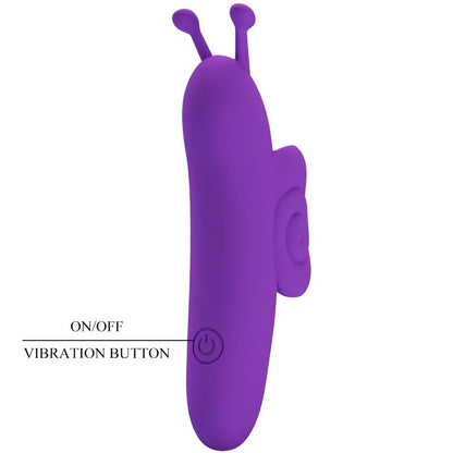 PRETTY LOVE - SNAIL POWERFUL PURPLE FINGER STIMULATOR - My naughty haven #