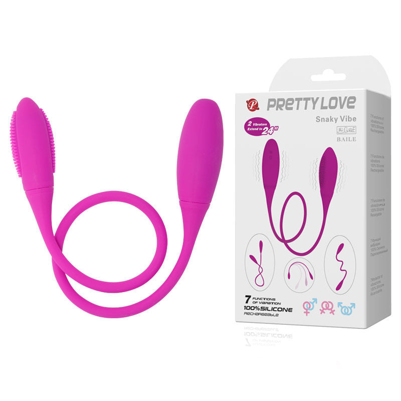 PRETTY LOVE - SNAKY DELUXE VIBRATOR 7 V - My naughty haven #