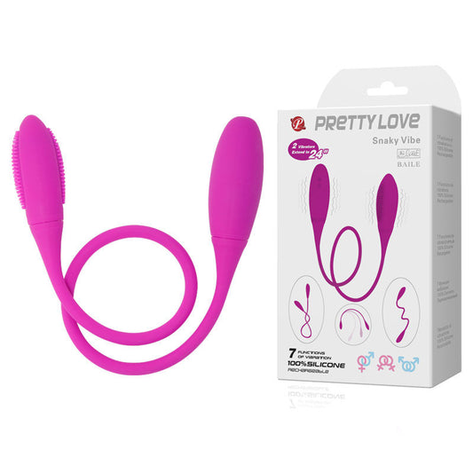 PRETTY LOVE - SNAKY DELUXE VIBRATOR 7 V - My naughty haven #