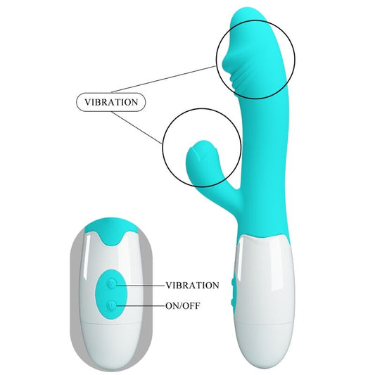 PRETTY LOVE - SNAPPY G-SPOT VIBRATOR AQUA GREEN - My naughty haven #