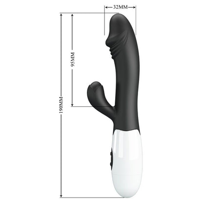 PRETTY LOVE - SNAPPY G-SPOT VIBRATOR BLACK - My naughty haven #