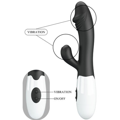 PRETTY LOVE - SNAPPY G-SPOT VIBRATOR BLACK - My naughty haven #