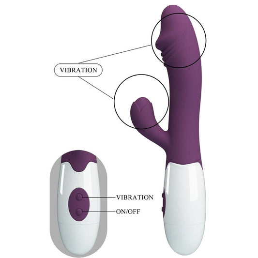 PRETTY LOVE - SNAPPY G-SPOT VIBRATOR PURPLE - My naughty haven #
