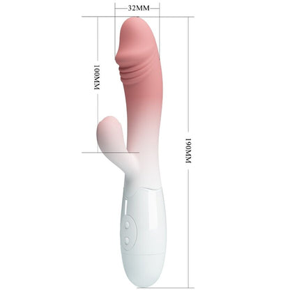 PRETTY LOVE - SNAPPY RABBIT VIBRATOR 30 VIBRATIONS PINK - My naughty haven #