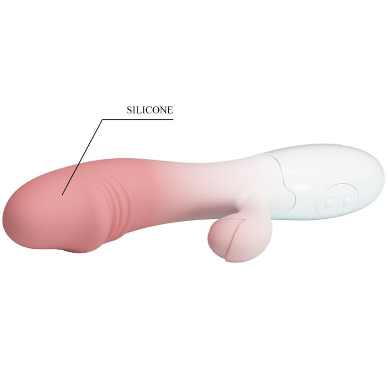 PRETTY LOVE - SNAPPY RABBIT VIBRATOR 30 VIBRATIONS PINK - My naughty haven #