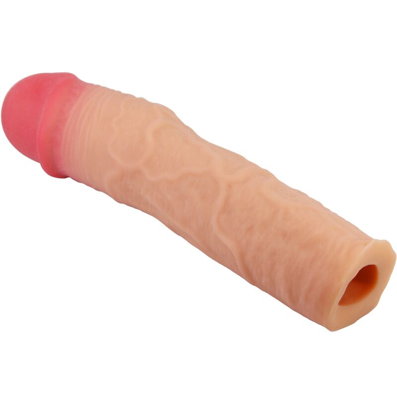 PRETTY LOVE - STEVENSON PENIS SLEEVE WITH 7.6 CM EXTENSION FLESH - My naughty haven #