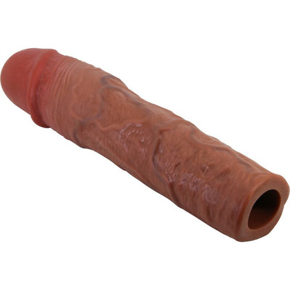 PRETTY LOVE - STEVENSON PENIS SLEEVE WITH 7.6 CM EXTENSION MULATTO - My naughty haven #