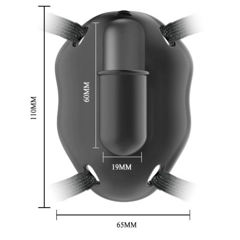 PRETTY LOVE - STRAP ON WITH CARTER VIBRATING BULLET - My naughty haven #