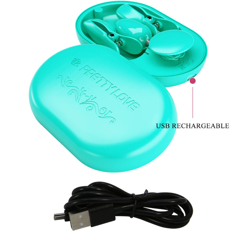 PRETTY LOVE - SURPRISE BOX BLUE ELECTRO STIMULATION TWEEZERS - My naughty haven #