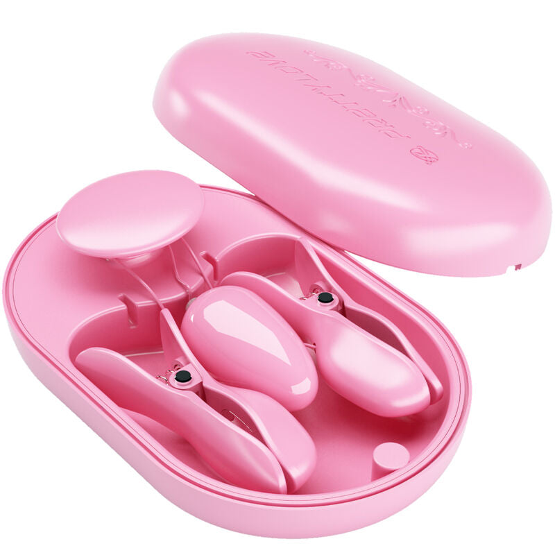 PRETTY LOVE - SURPRISE BOX PINK ELECTRO STIMULATION TWEEZERS - My naughty haven #
