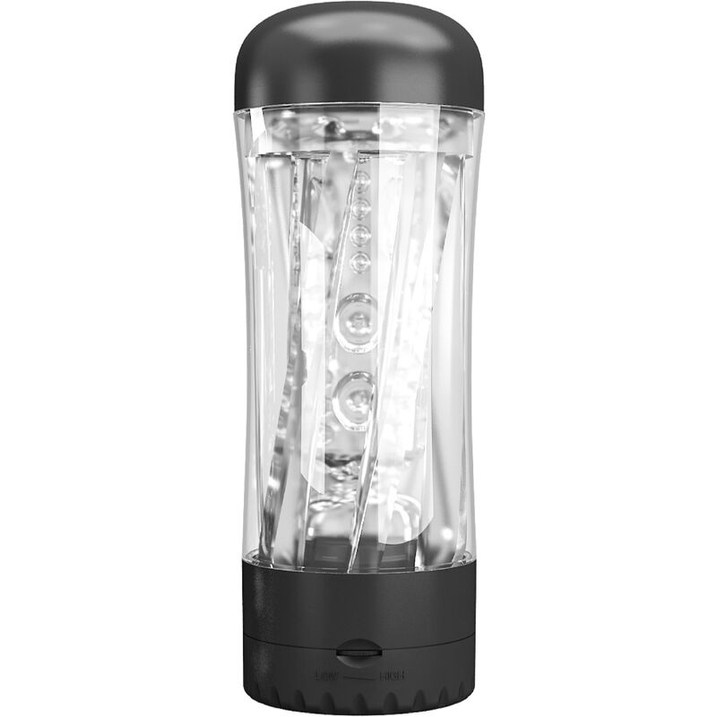 PRETTY LOVE - TAMARA MALE MASTURBATOR MULTI-SPEED VIBRATOR BLACK - My naughty haven #