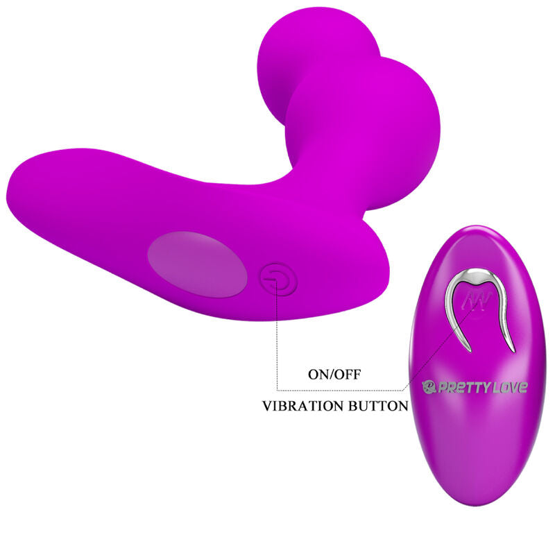 PRETTY LOVE - TERRANCE ANAL VIBRATOR MASSAGER WITH REMOTE CONTROL - My naughty haven #