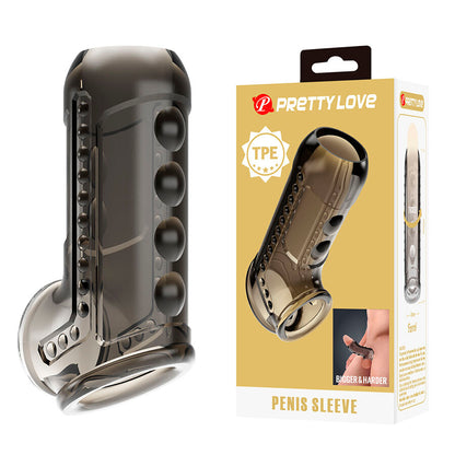 PRETTY LOVE - TEXTURED PENIS SLEEVE - My naughty haven #