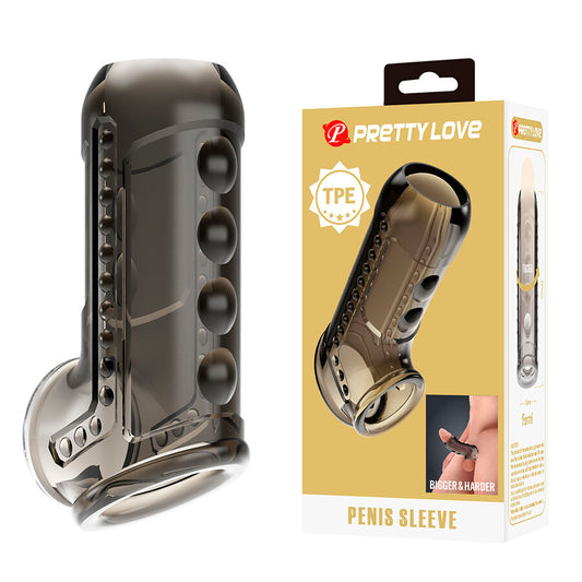 PRETTY LOVE - TEXTURED PENIS SLEEVE - My naughty haven #
