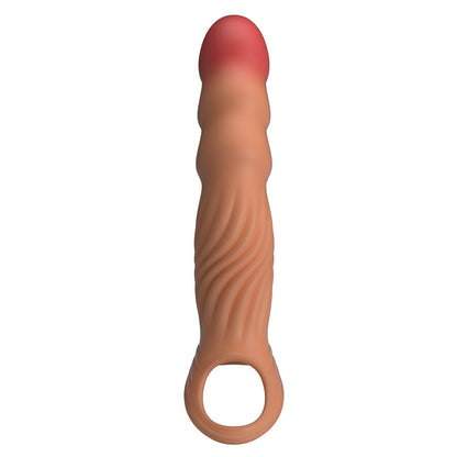 PRETTY LOVE - TEXTURED PENIS SLEEVE WITH VIBRATION AND REMOTE CONTROL - My naughty haven #