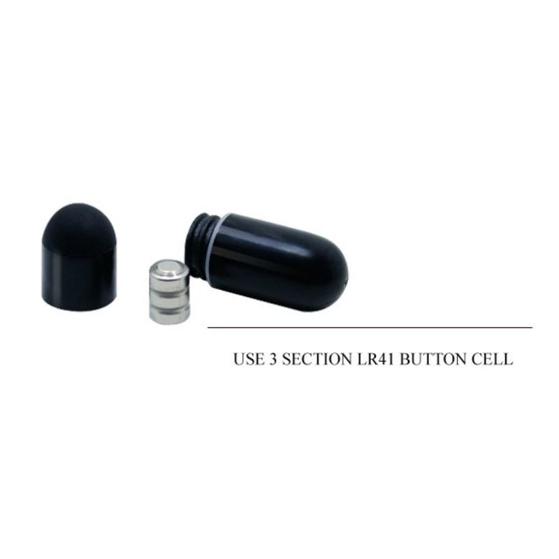 PRETTY LOVE - THIMBLE VIBRATOR RING BLACK - My naughty haven #