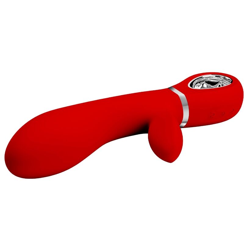 PRETTY LOVE - THOMAS MULTIFUNCTION G-SPOT VIBRATOR RED - My naughty haven #
