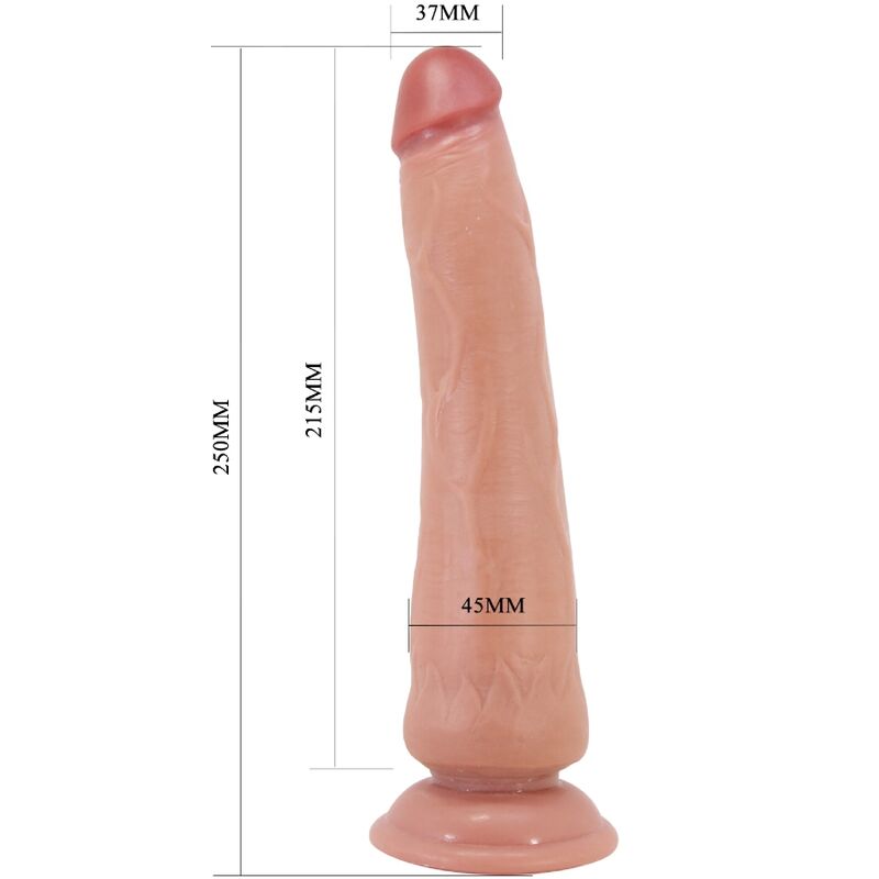 PRETTY LOVE - TIEMEYER REALISTIC DILDO 25 CM MODEL 2 FLESH - My naughty haven #