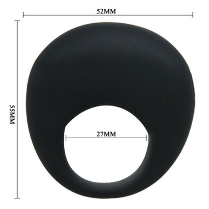 PRETTY LOVE - TRAP VIBRATOR RING BLACK - My naughty haven #