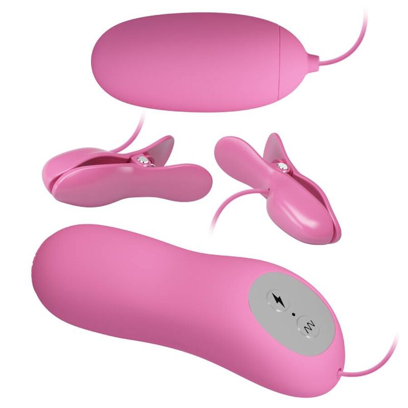 PRETTY LOVE - TWEEZERS WITH VIBRATION AND PINK ELETROSHOCK - My naughty haven #