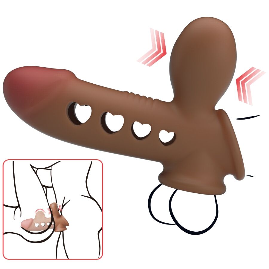 PRETTY LOVE - TYRONN PENIS SLEEVE WITH AIRBAG - My naughty haven #