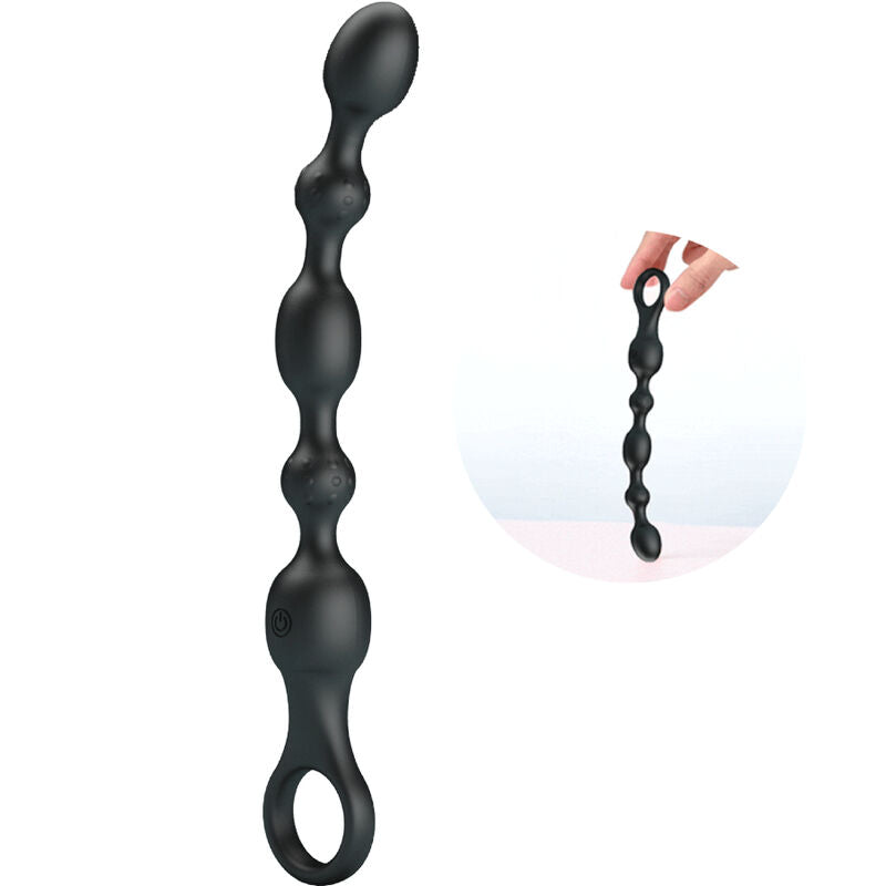PRETTY LOVE - VAN ANAL BALLS 10 VIBRATIONS RECHARGEABLE SILICONE - My naughty haven #