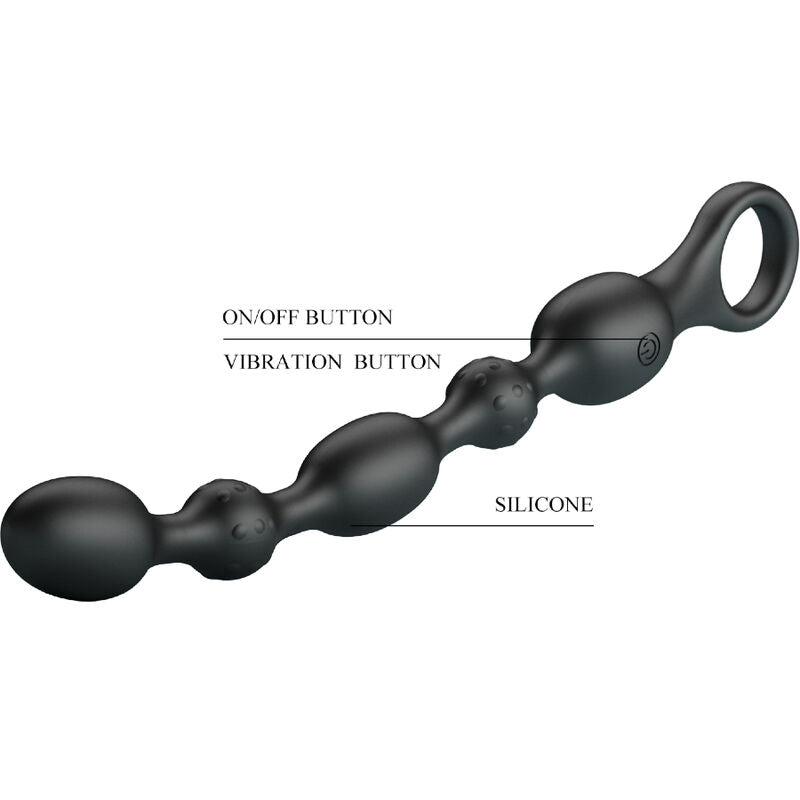 PRETTY LOVE - VAN ANAL BALLS 10 VIBRATIONS RECHARGEABLE SILICONE - My naughty haven #