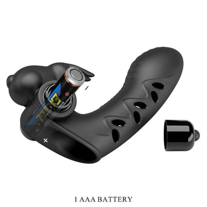 PRETTY LOVE - VANCE BLACK RABBIT VIBRATOR FINGER COVER - My naughty haven #