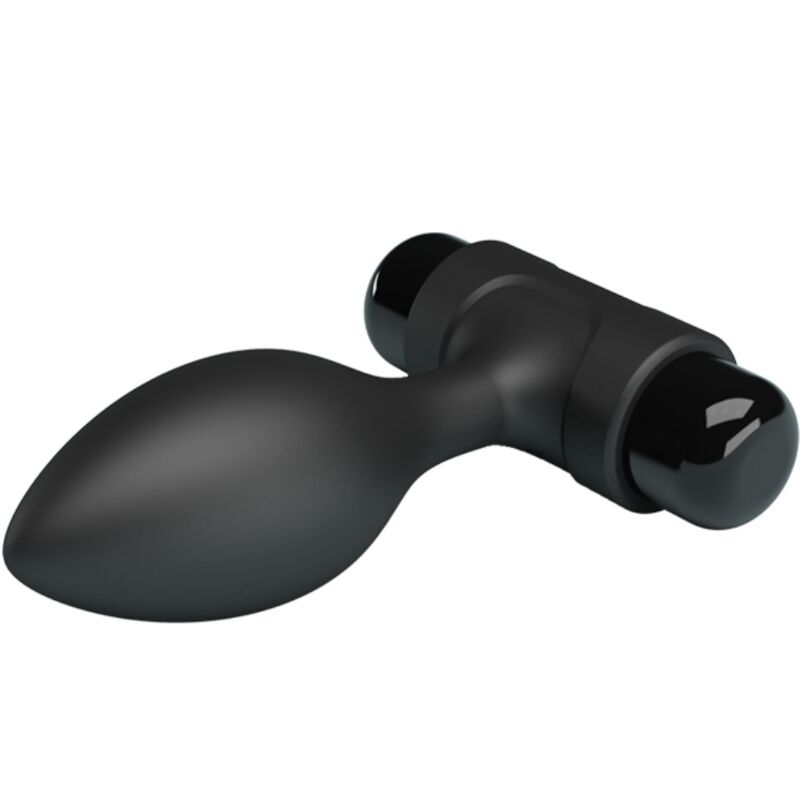 PRETTY LOVE - VIBRA BUTT 10 VIBRATIONS ANAL PLUG BLACK - My naughty haven #