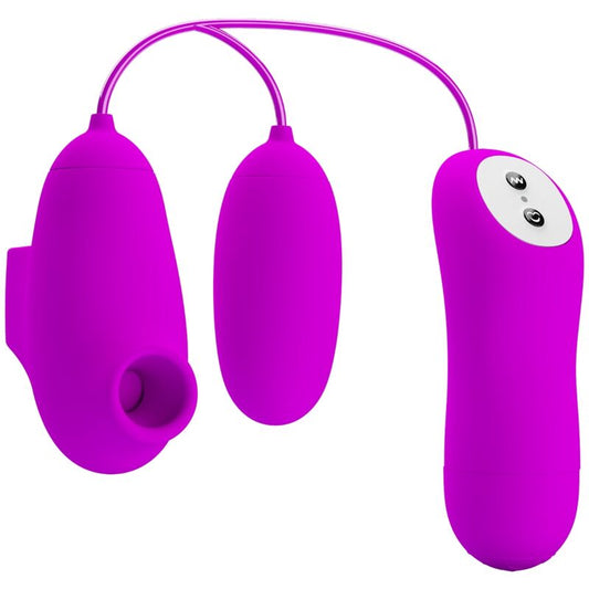 PRETTY LOVE - VIBRATING BULLET AND SUCTION CUP - My naughty haven #
