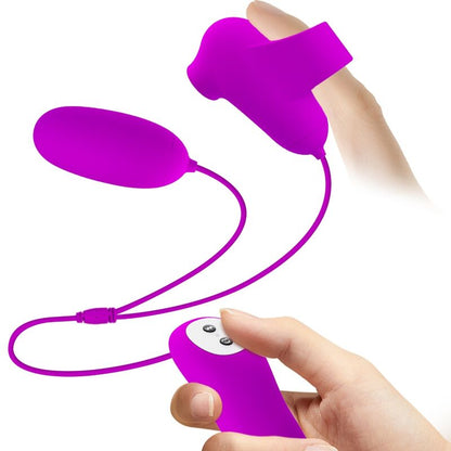PRETTY LOVE - VIBRATING BULLET AND SUCTION CUP - My naughty haven #
