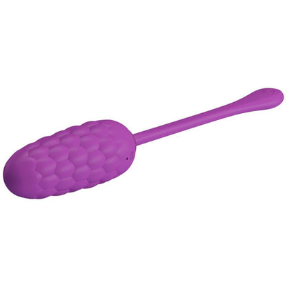 PRETTY LOVE - VIBRATING EGG WITH PURPLE RECHARGEABLE MARINE TEXTURE - My naughty haven #