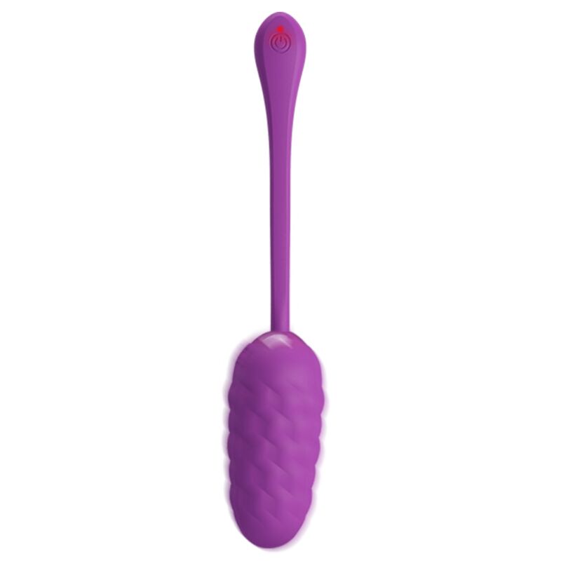 PRETTY LOVE - VIBRATING EGG WITH PURPLE RECHARGEABLE MARINE TEXTURE - My naughty haven #