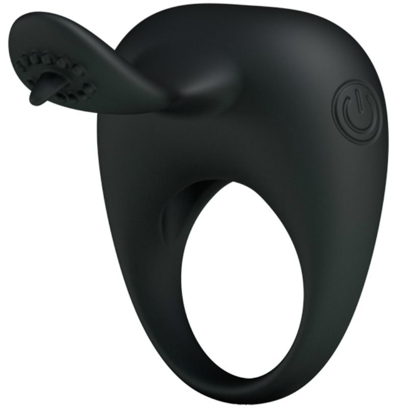 PRETTY LOVE - VIBRATING RING WITH TONGUE - My naughty haven #